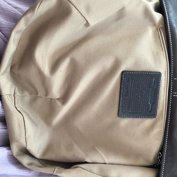 COACH Brown vintage purse  VERY good  condition very clean no blemishes - Picture 5 of 9